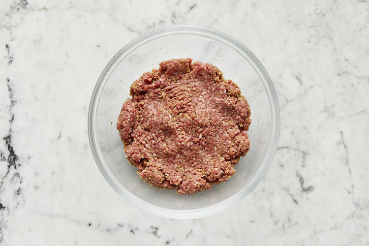 Prep and cook beef patties