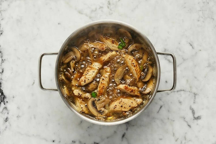 Commencer le bouillon