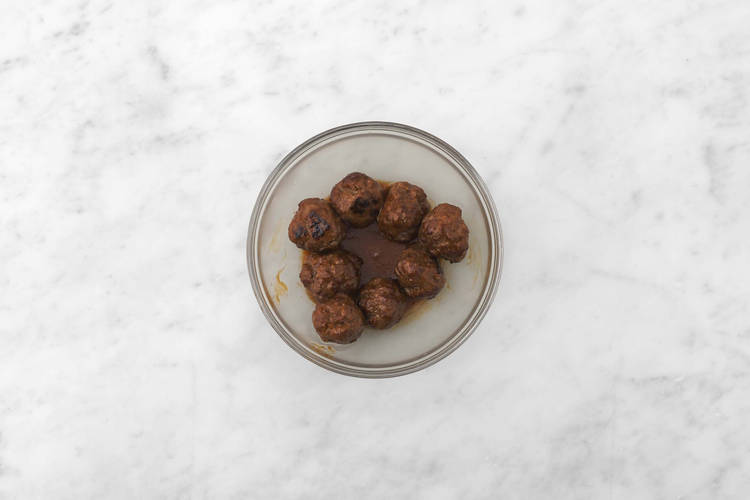 Coat meatballs