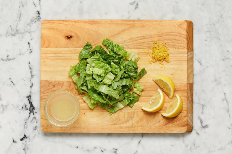 Prep and toast crouton crumbles