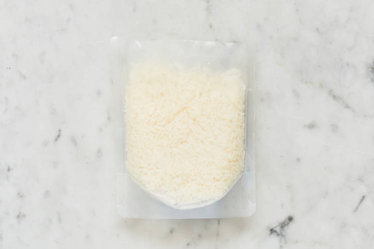 Cuire le riz et les edamames