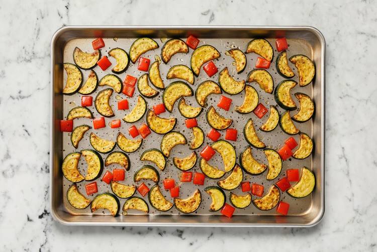 Cook veggies