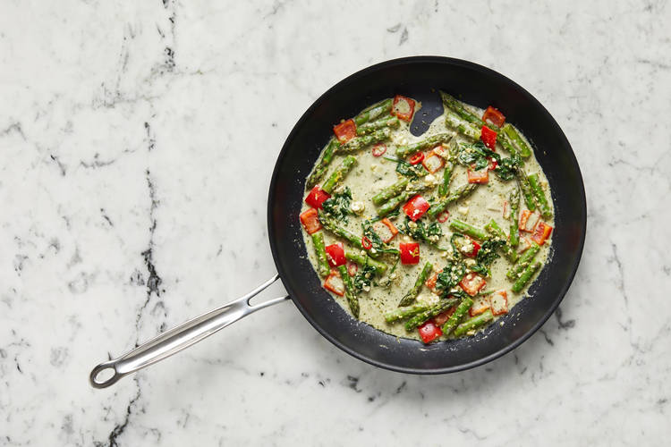 Cook veggies