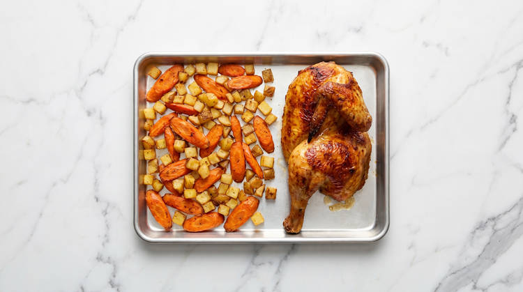 Roast Chicken & Veggies