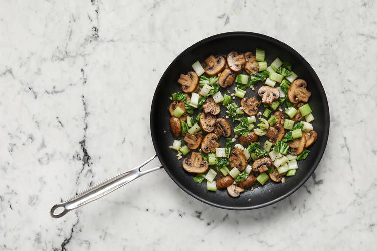 Cuire les champignons