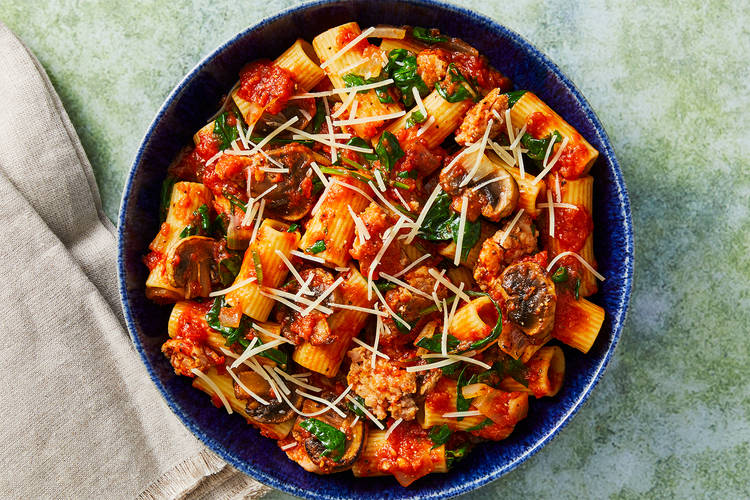 Cuire le Beyond Meat® et les champignons (under step 3)