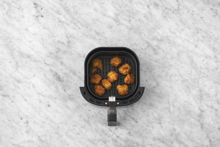 Cook the bites
