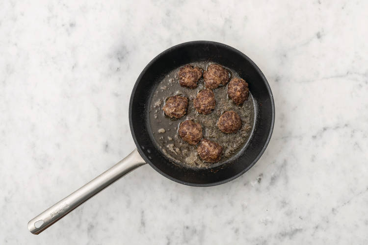 Cook the rissoles