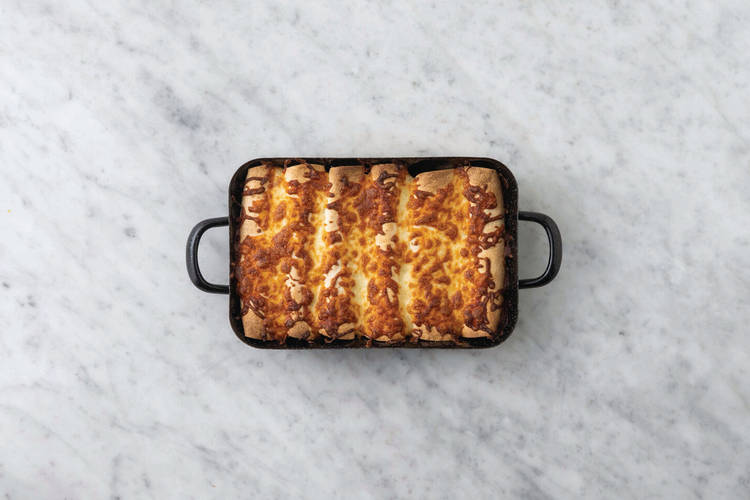 Grill the enchiladas