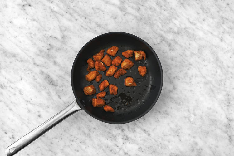 Cook the pork