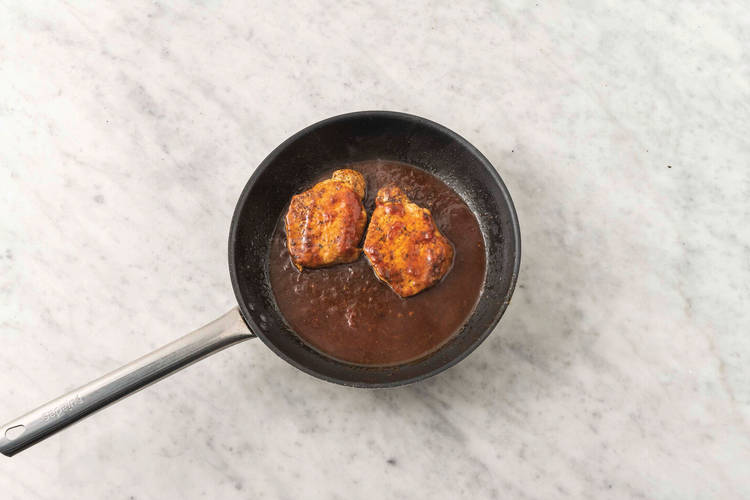 Cook the chicken