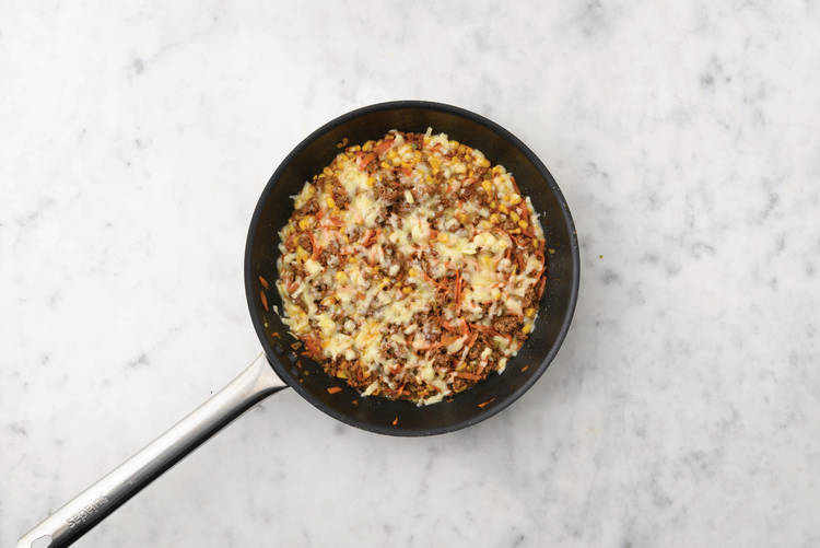 Add the cheese