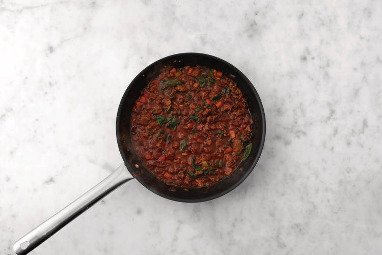 Add the flavourings