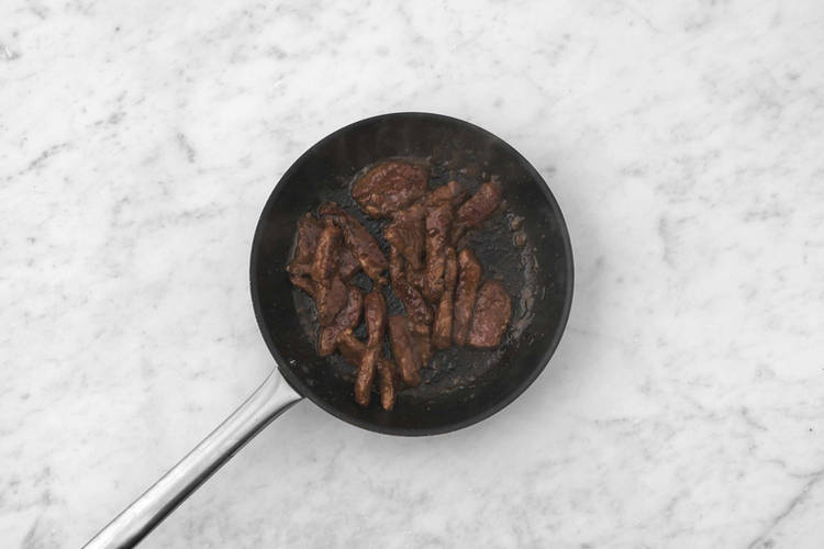 Cook the beef