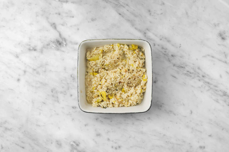 Finish the risotto