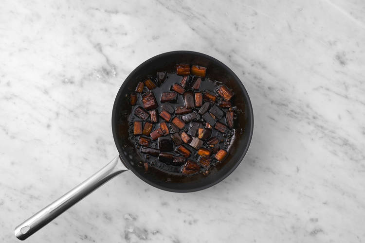 Für die Sticky Aubergine