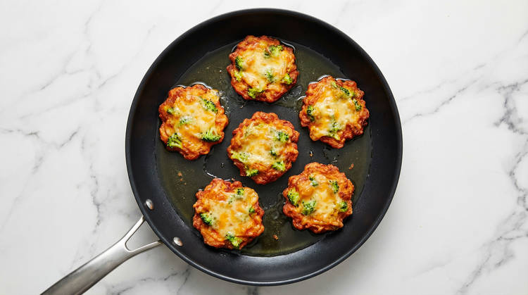 Make Batter & Fry Fritters