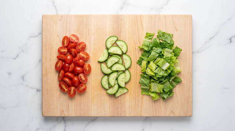 Finish Prep & Start Salad