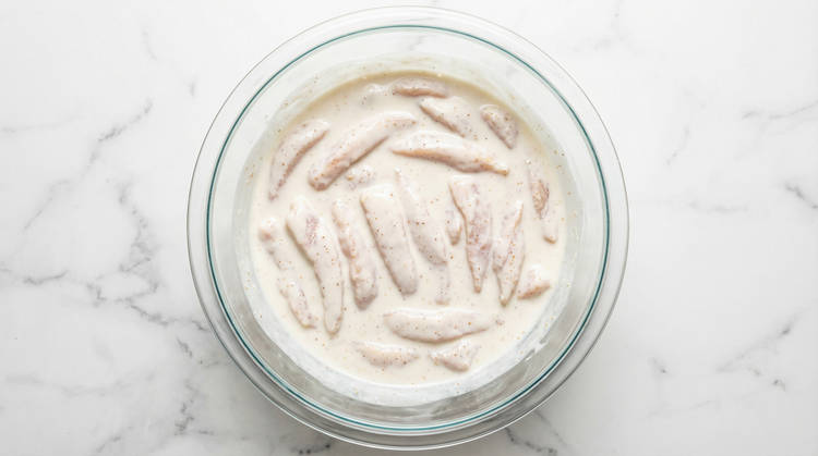 Make Batter & Coat Chicken