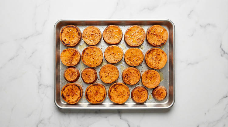 Roast Sweet Potatoes & Make Butter