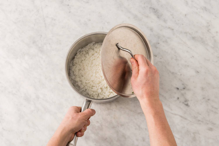 Cook the rice