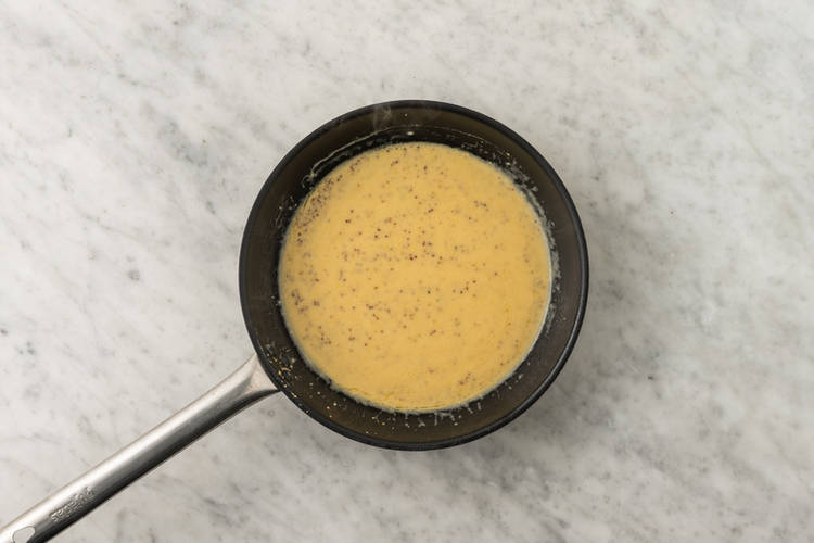 Make the Mustard Sauce