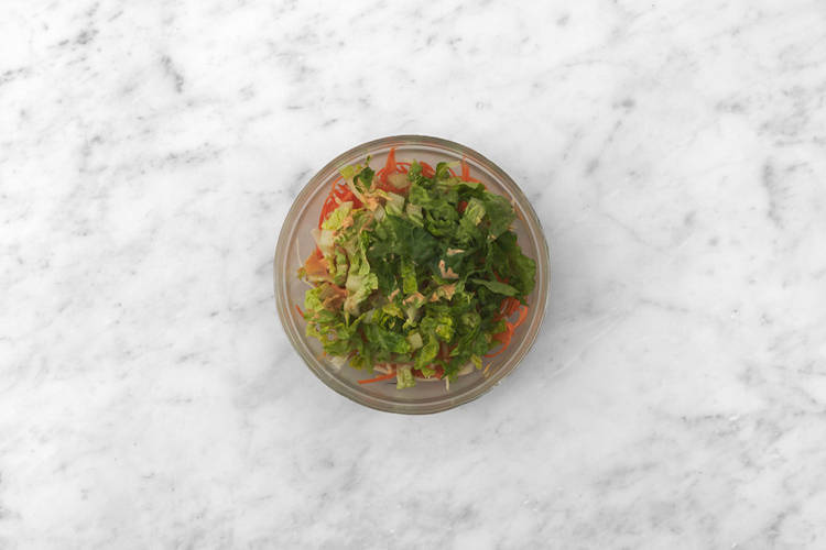 Toss the Sambal Slaw