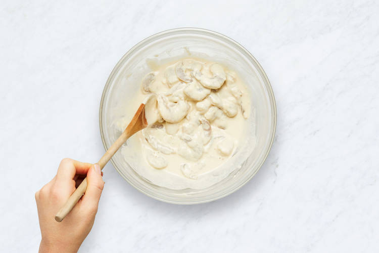 Mix Batter & Coat Shrimp