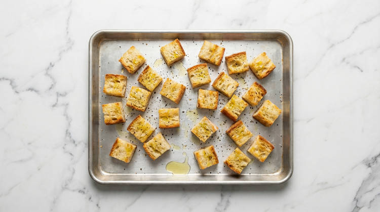 Toast Ciabatta Croutons