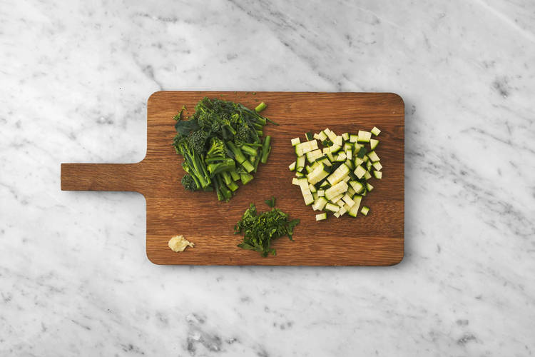 Forbered grøntsager