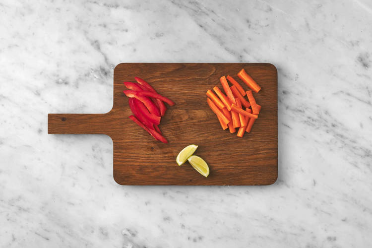 Forbered grønnsaker