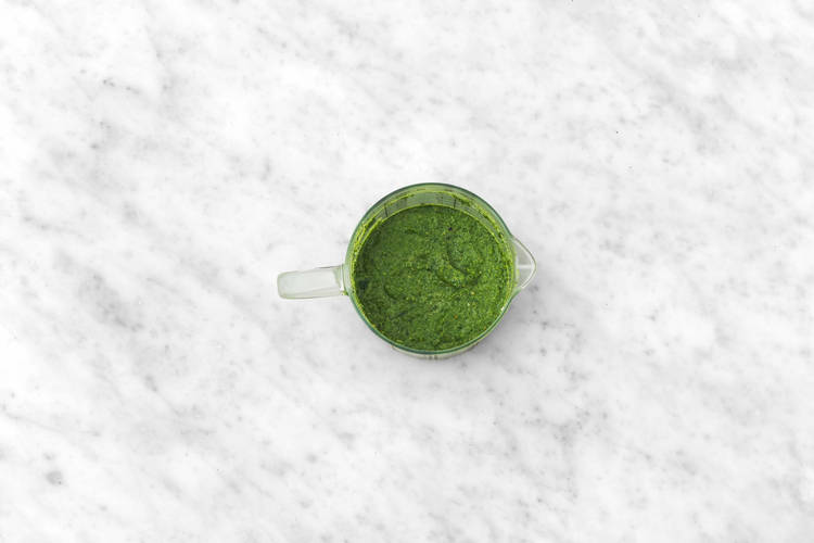 Pesto maken 