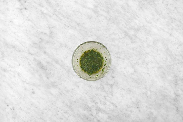 Préparer la salade