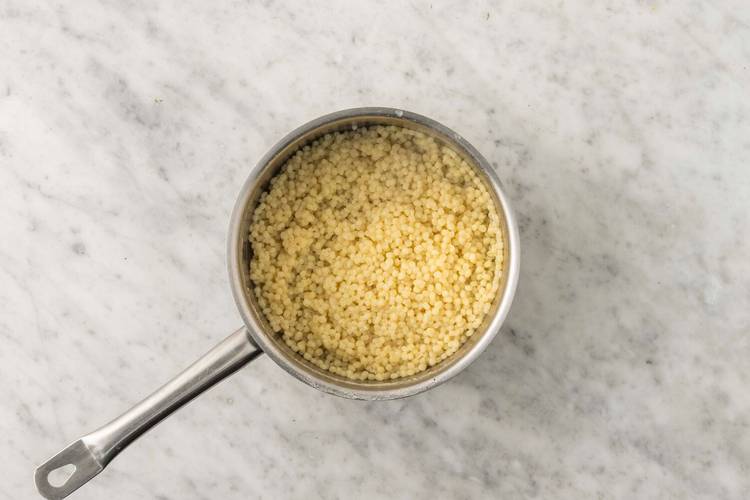 Parelcouscous bereiden