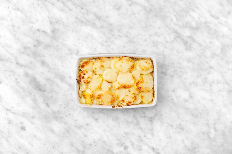 Gratin bakken