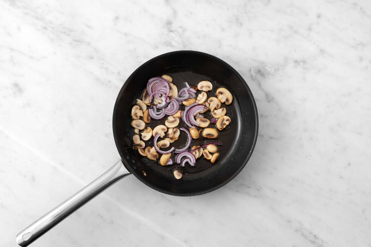 Cuire les champignons