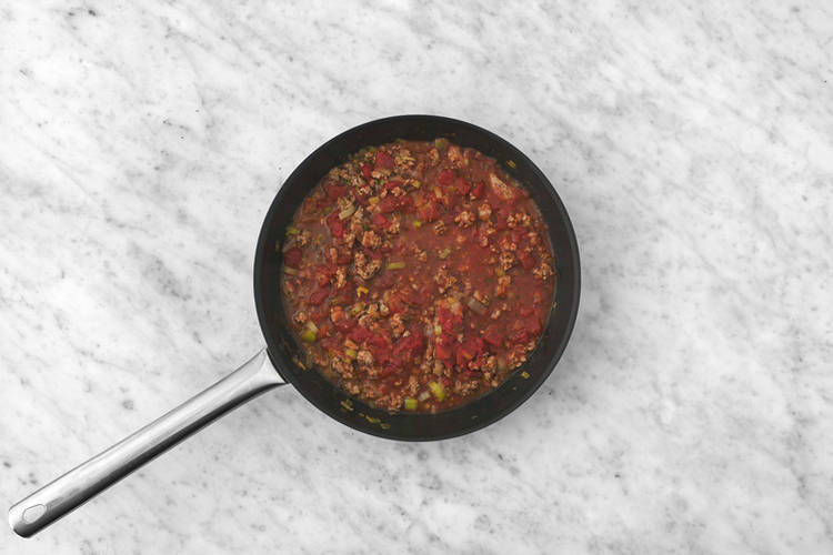 Cook the pasta
