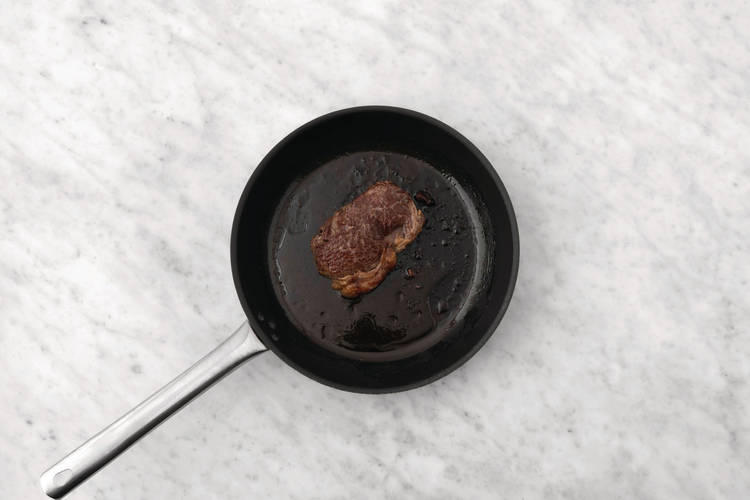 Sear the chicken