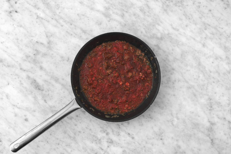 Cook the filling