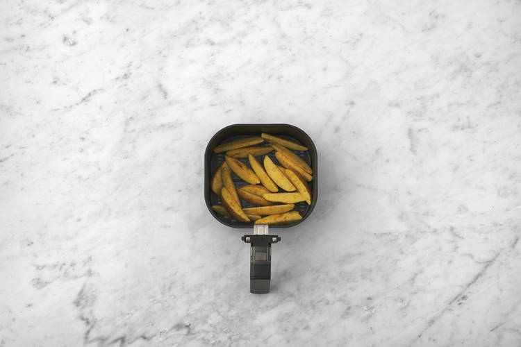Bake the wedges