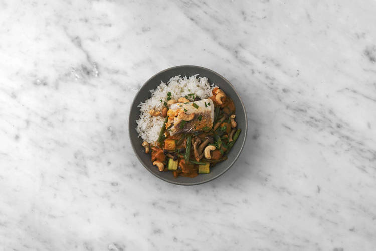 Fisch braten & Anrichten