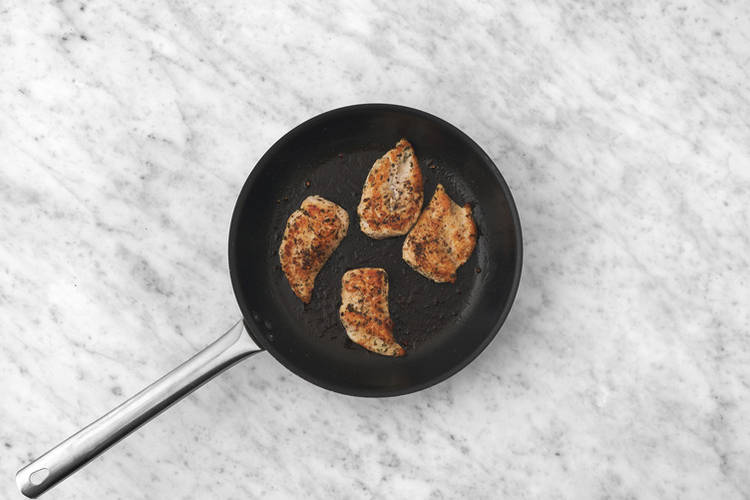 Cook the chicken