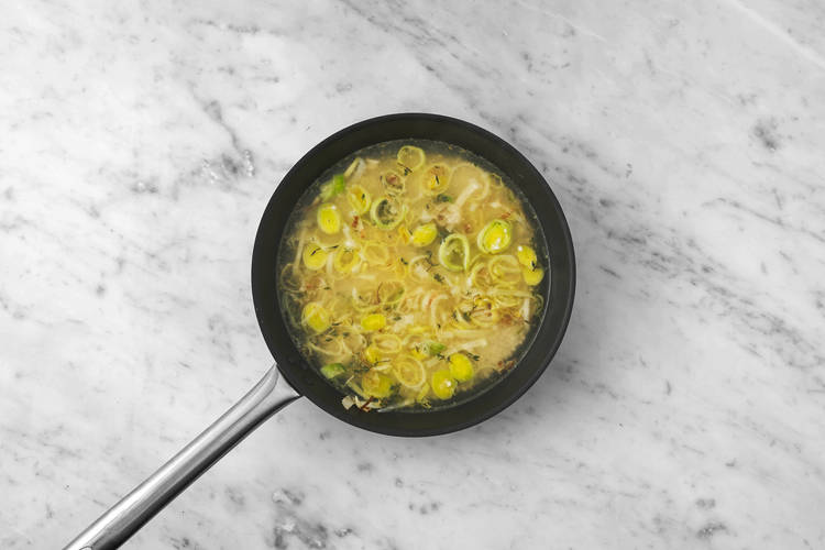 Start the risotto 