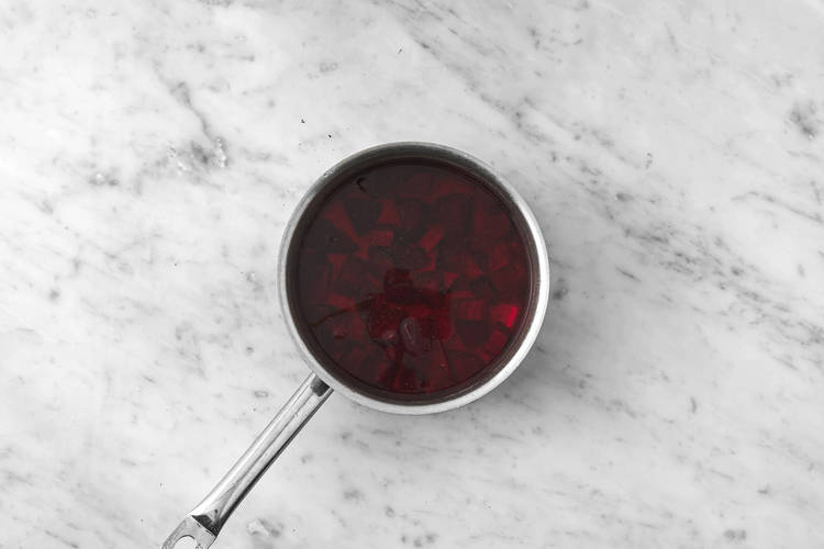 Boil the beetroot