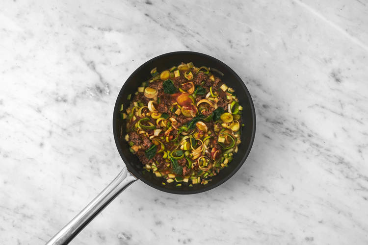 Add the flavourings