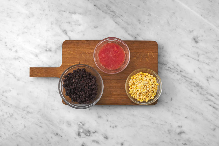 Forbered grønnsaker