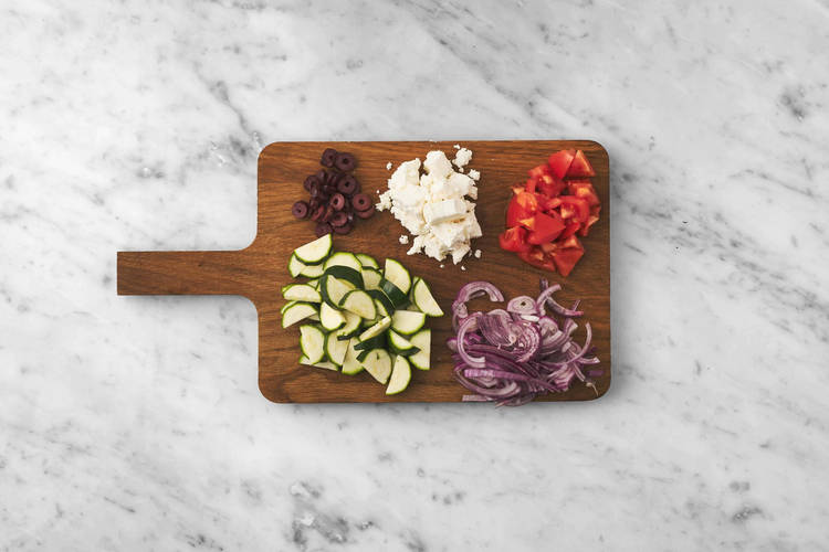 Forbered grønnsaker