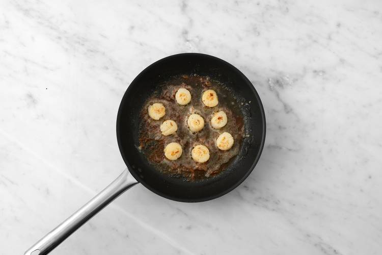 Poêler les pétoncles