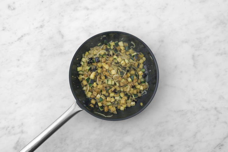 Ratatouille en cours