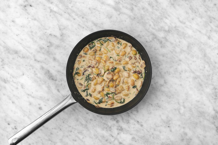 Finish the pasta